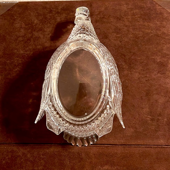 Elegant Glass Swan Bowl. NWOT - Picture 6 of 9